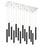 14 Light Chandelier | 917MP12-MB-LED-14LCH