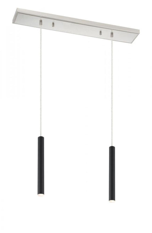 2 Light Linear Chandelier | 917MP12-MB-LED-2LBN