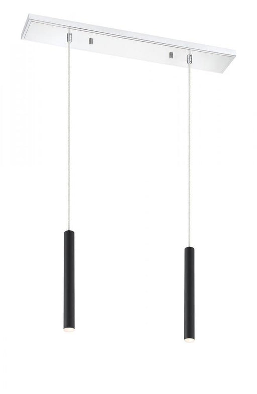 2 Light Linear Chandelier | 917MP12-MB-LED-2LCH
