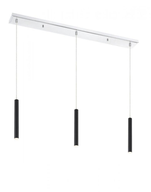 3 Light Linear Chandelier | 917MP12-MB-LED-3LCH