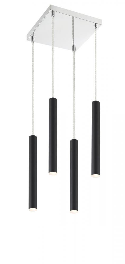 4 Light Chandelier | 917MP12-MB-LED-4SCH