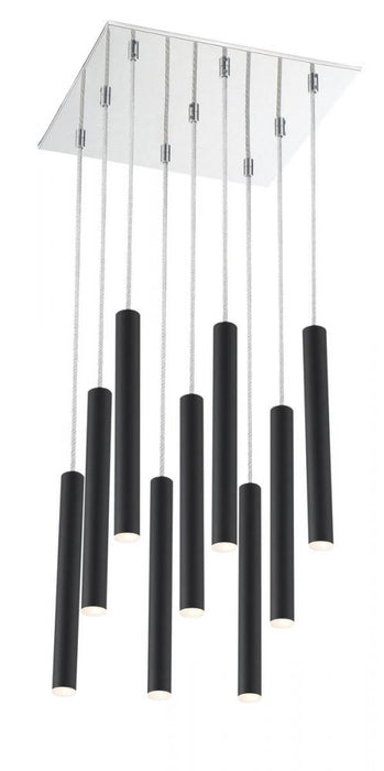 9 Light Chandelier | 917MP12-MB-LED-9SCH