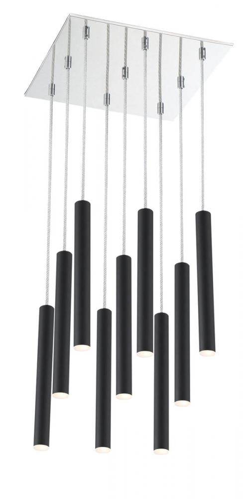 9 Light Chandelier | 917MP12-MB-LED-9SCH