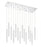 14 Light Chandelier | 917MP12-WH-LED-14LCH