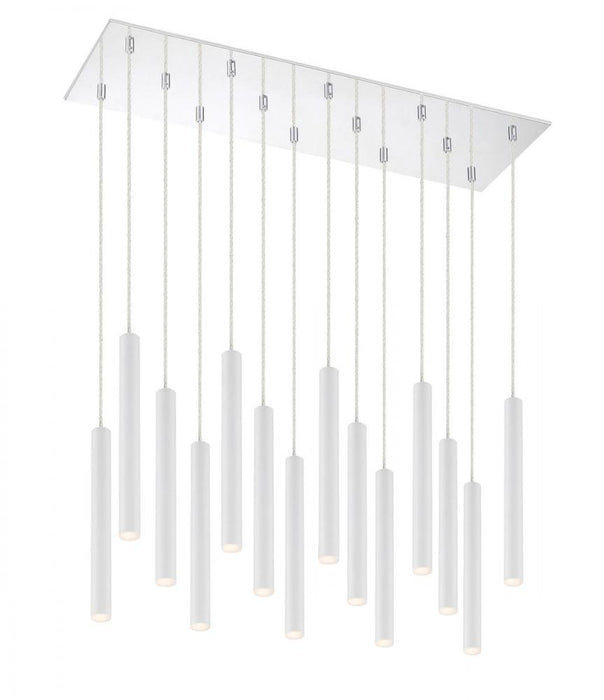 14 Light Chandelier | 917MP12-WH-LED-14LCH