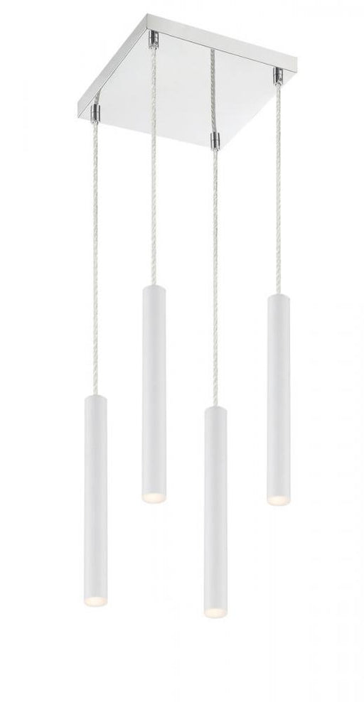 4 Light Chandelier | 917MP12-WH-LED-4SCH