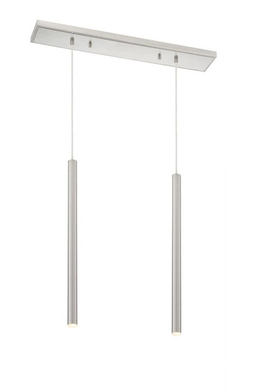 2 Light Linear Chandelier | 917MP24-BN-LED-2LBN