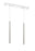 2 Light Linear Chandelier | 917MP24-BN-LED-2LCH