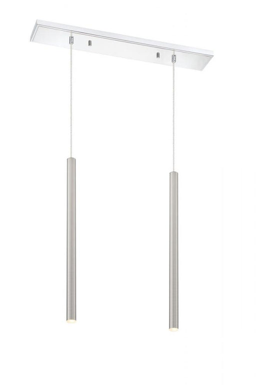2 Light Linear Chandelier | 917MP24-BN-LED-2LCH