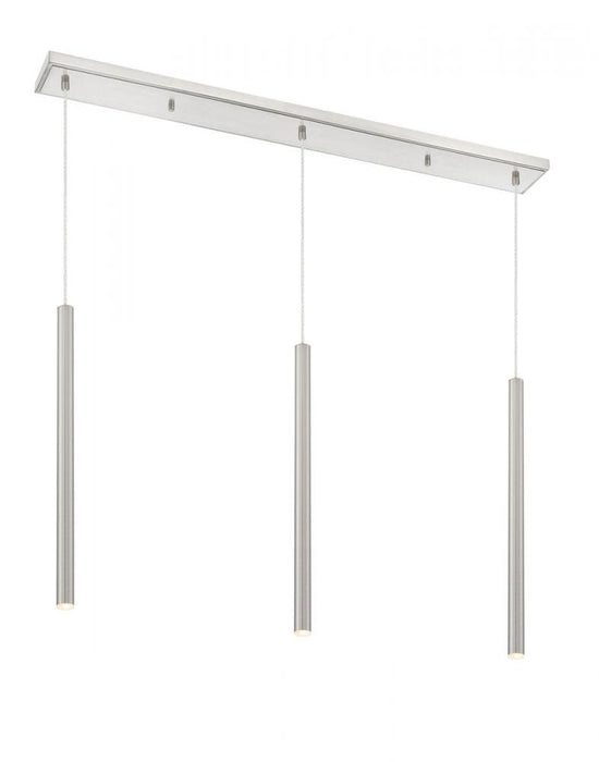 3 Light Linear Chandelier | 917MP24-BN-LED-3LBN
