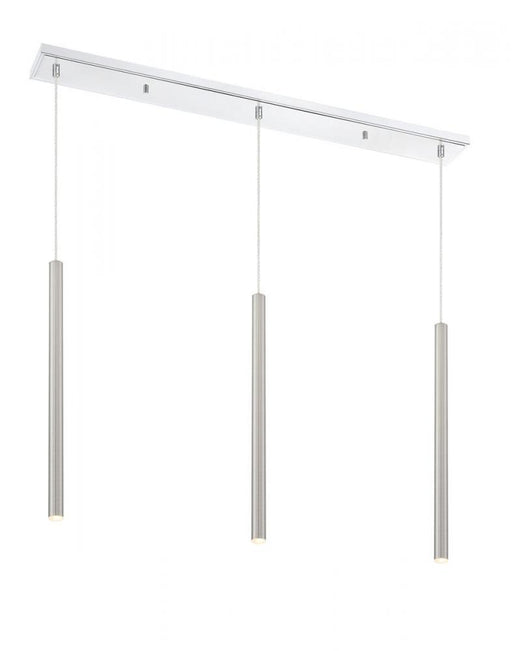 3 Light Linear Chandelier | 917MP24-BN-LED-3LCH