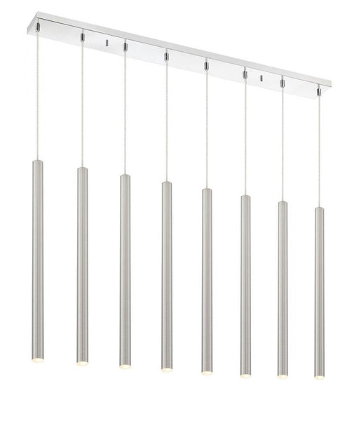 8 Light Linear Chandelier | 917MP24-BN-LED-8LCH
