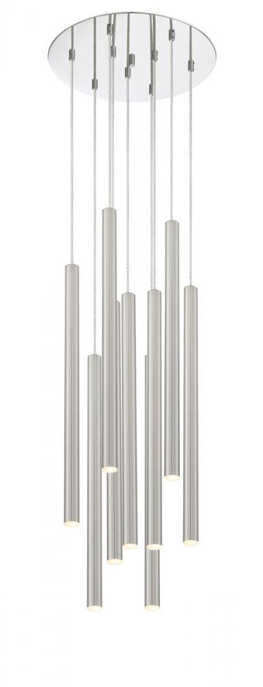 9 Light Chandelier | 917MP24-BN-LED-9RCH