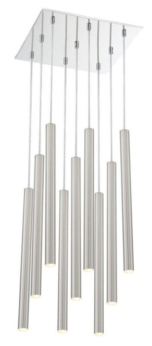 9 Light Chandelier | 917MP24-BN-LED-9SCH