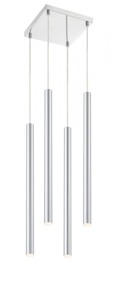 4 Light Chandelier | 917MP24-CH-LED-4SCH