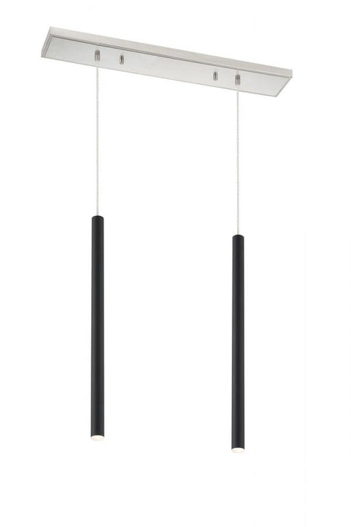 2 Light Linear Chandelier | 917MP24-MB-LED-2LBN