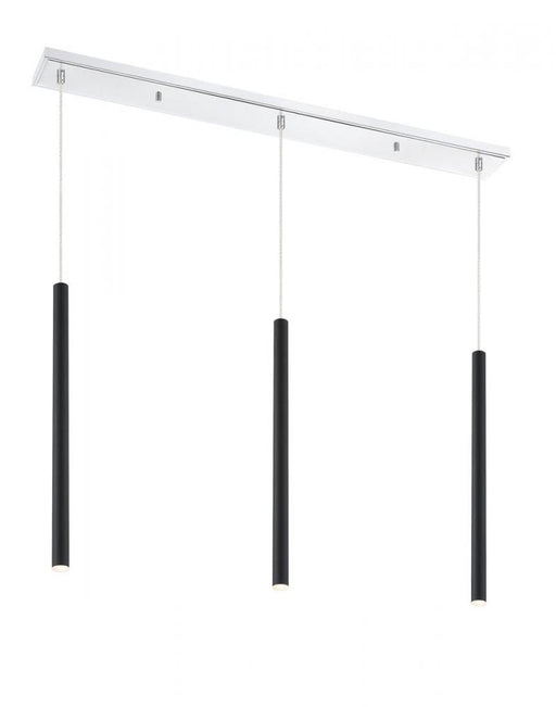 3 Light Linear Chandelier | 917MP24-MB-LED-3LCH