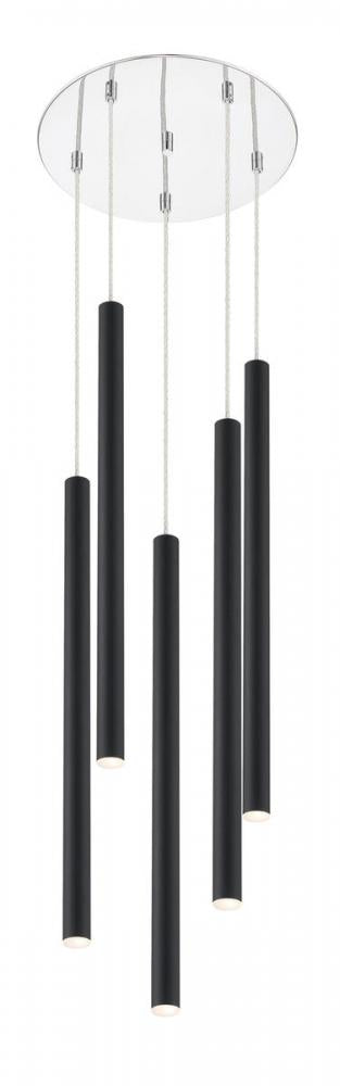 5 Light Chandelier | 917MP24-MB-LED-5RCH