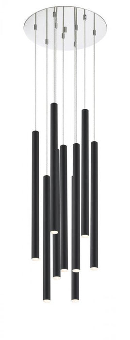 9 Light Chandelier | 917MP24-MB-LED-9RCH