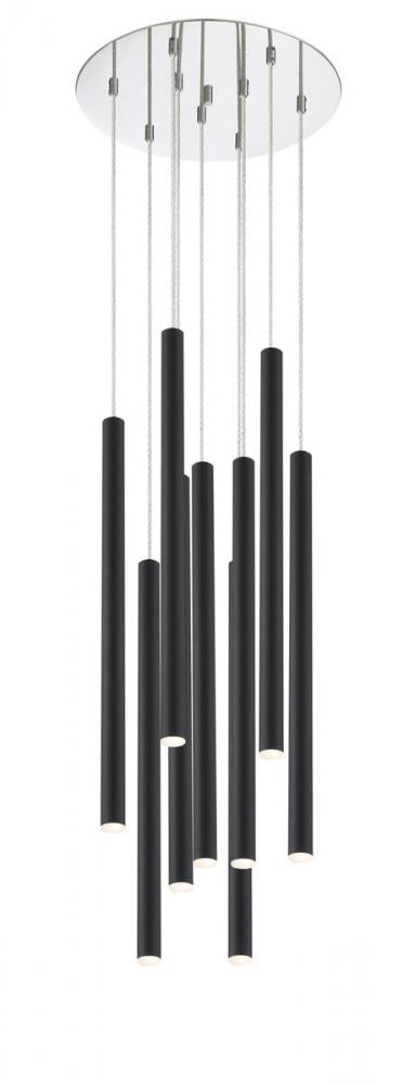 9 Light Chandelier | 917MP24-MB-LED-9RCH