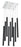 9 Light Chandelier | 917MP24-MB-LED-9SCH