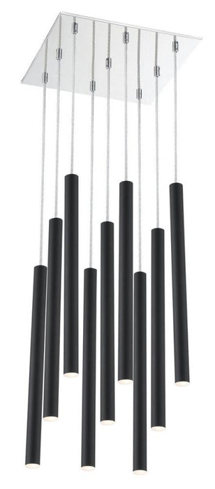 9 Light Chandelier | 917MP24-MB-LED-9SCH