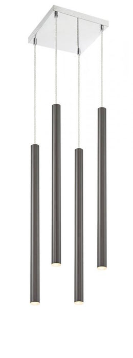 4 Light Chandelier | 917MP24-PBL-LED-4SCH