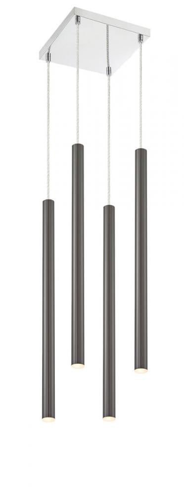 4 Light Chandelier | 917MP24-PBL-LED-4SCH