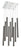 9 Light Chandelier | 917MP24-PBL-LED-9SCH