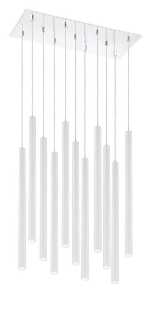 11 Light Chandelier | 917MP24-WH-LED-11LCH