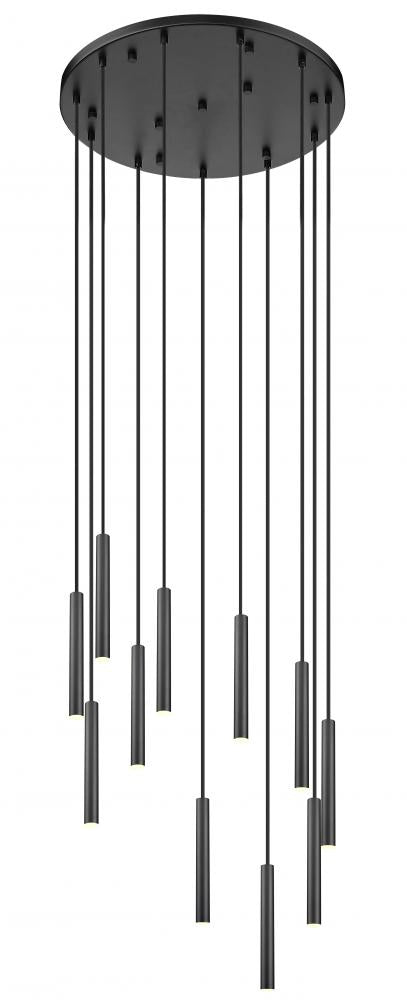 11 Light Chandelier | 919MP12-11R-MB-LED