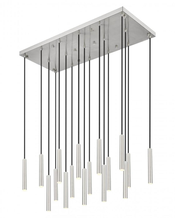 17 Light Linear Chandelier | 919MP12-17L-BN-LED
