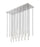 23 Light Linear Chandelier | 919MP12-23L-BN-LED