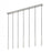 7 Light Linear Chandelier | 919MP12-7L-BN-LED