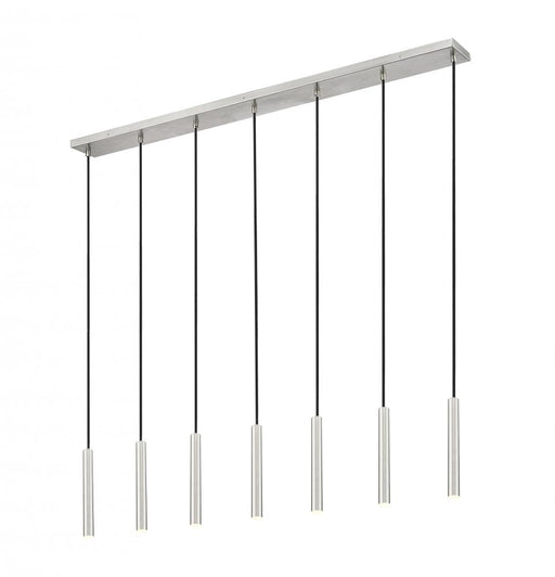7 Light Linear Chandelier | 919MP12-7L-BN-LED