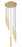 7 Light Chandelier | 919MP12-7R-MGLD-LED