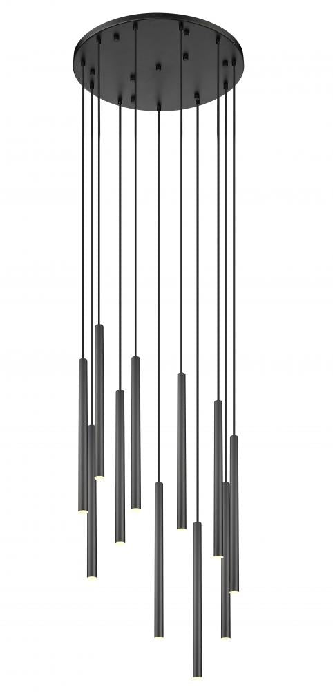 11 Light Chandelier | 919MP24-11R-MB-LED