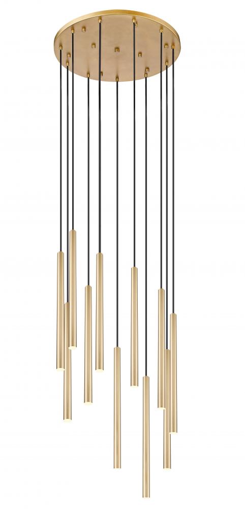 11 Light Chandelier | 919MP24-11R-MGLD-LED