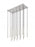 17 Light Linear Chandelier | 919MP24-17L-BN-LED
