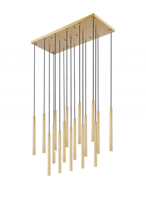 17 Light Linear Chandelier | 919MP24-17L-MGLD-LED