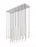 23 Light Linear Chandelier | 919MP24-23L-BN-LED