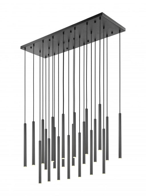 23 Light Linear Chandelier | 919MP24-23L-MB-LED