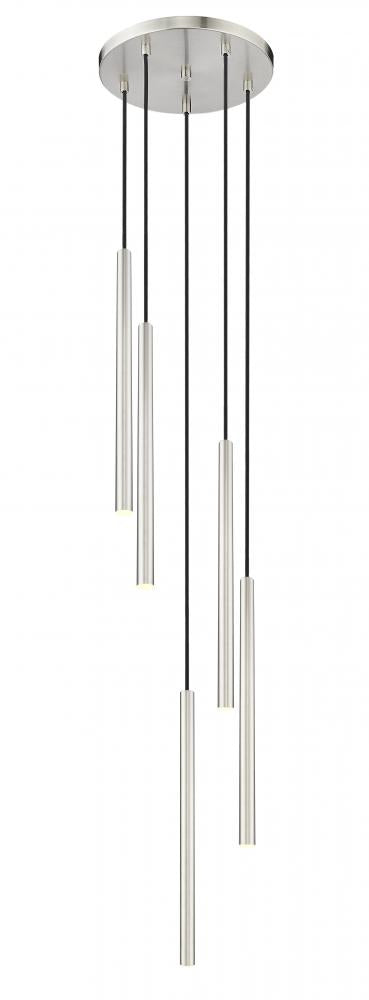 5 Light Chandelier | 919MP24-5R-BN-LED