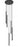 5 Light Chandelier | 919MP24-5R-MB-LED