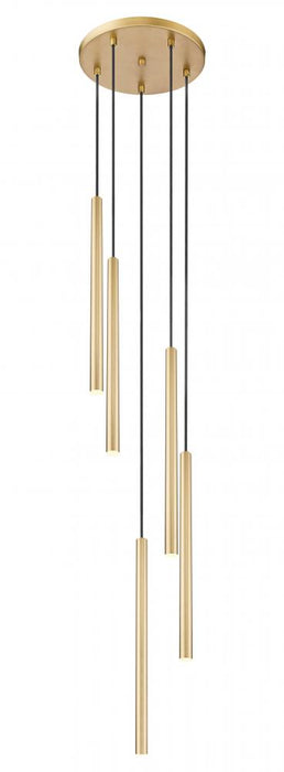 5 Light Chandelier | 919MP24-5R-MGLD-LED