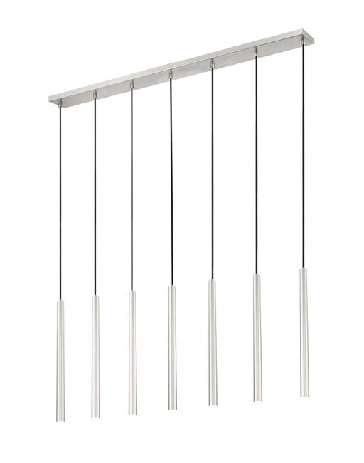 7 Light Linear Chandelier | 919MP24-7L-BN-LED