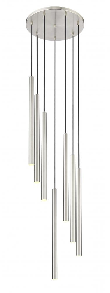 7 Light Chandelier | 919MP24-7R-BN-LED
