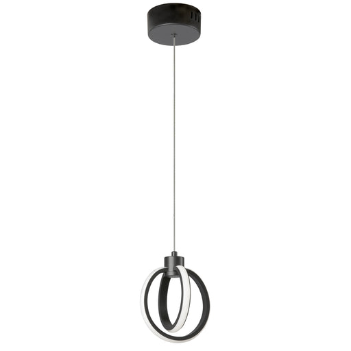 14w Pendant, Mb W/ Wh Silicone Diffuser | 9228-614LEDP-MB