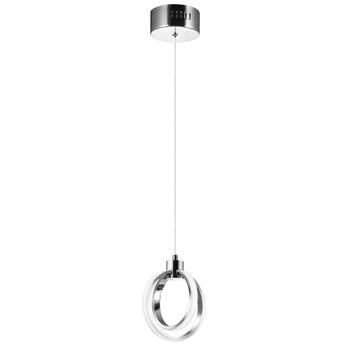 Dainolite 14W Pendant Polished Chrome Finish