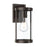 Kagen Medium Outdoor Wall Light With Clear Glass Panels | P560394-020